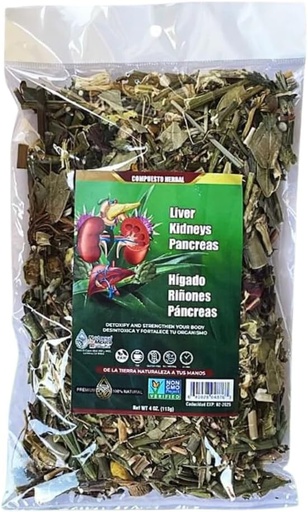 [BRSRO2YTCQJWKYDU] Herbal Compound Liver Kidney and Pancreas 4 Oz. 113 Gr. Abdominal Inflammation