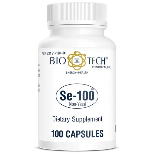 [BRSWIEI2O4FQEAA5] BioTech Pharmacal - Se-100 - 100 Count
