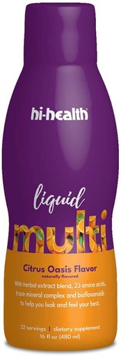 [BRSW2EAZCN6GGYLU] Hi- Health Liquid Multivitamin, Citrus Oasis Flavor, 16 fl oz