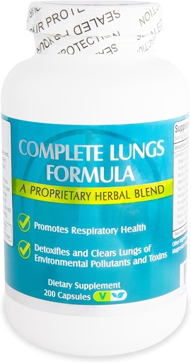 [BRSWGYD6B4IRY2TO] Clear Lung Proprietary Herbal Detox Mix Formula (200 Capsules)
