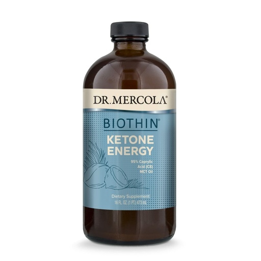 [BRSWGYIYO4IWYYA7] Dr. Mercola Biothin Ketone Energy MCT Oil - Supports Energy & Ketone Production - C8 & C10 Medium-Chain Triglycerides - Non-GMO, Gluten-Free & Soy-Free - 31 Servings (16 Fl Oz)