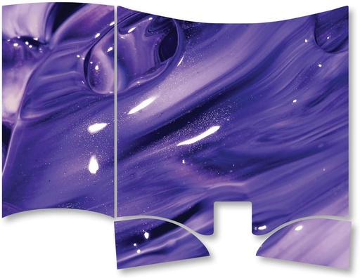 [BRSWYAT2CQBRAHT2] MightySkins Skin Compatible with Ventolin HFA Asthma Inhaler - Purple Wash | Protective, Durable, and Unique Vinyl Decal wrap Cover | Easy to Apply, Remove, and Change Styles | Made in The USA