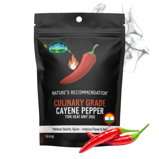 [BRSWYZY5BVYWC3YZ] Pure heat Indian Cayenne pepper powder -capsicum annum, 1 lb spicy and Potent powder 110k H.U. Gluten Free,Food Service Size Vegan by Sweet Sunnah