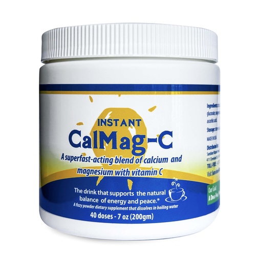 [BRSWIFYHBMNRM3IZ] Instant Cal Mag C – Fast-Acting, Absorbable Calcium, Magnesium and Vitamin C – Replenishes Calcium & Magnesium, Enhances Body Function & Helps Prevent Depletions – Improved Sleep