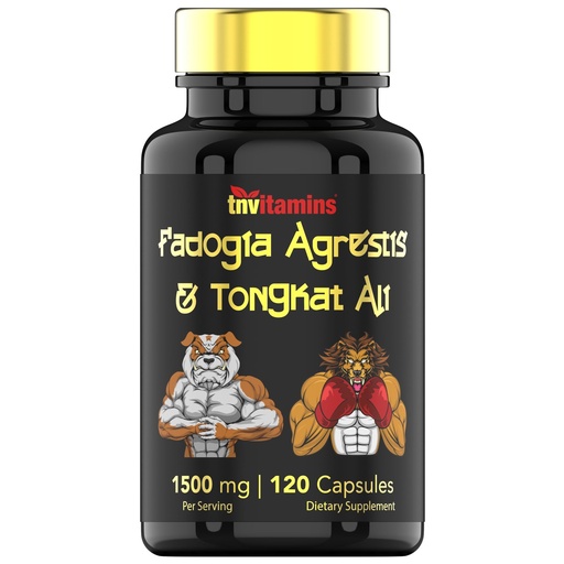 [BRSROAYBCIFQ42YY] Fadogia Agrestis & Tongkat Ali Supplement: 1500mg - 120 Capsules | 750mg Each of Tongkat Ali (Longjack) & Fadogia | Ultra-Potent Formula For Men For Sports Nutrition, Athletic Performance, & Muscles*
