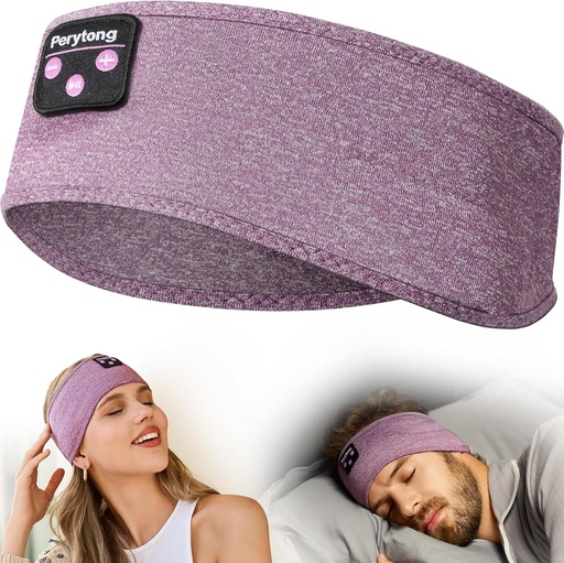 [BRSW2YA7DJ5BUDTD] Perytong Bluetooth Headband with Wireless Sleeping Earbuds for Side Sleepers, Workout, Running, Insomnia, Travel, Yoga