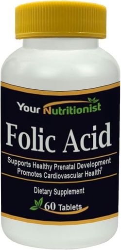 [BRSWYEI5BMCQIHT7] Folic Acid - 60 таблетки 60 дни