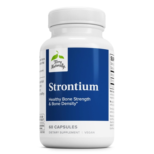 [BRSWIYA7CAOQG33A] Terry Naturally Europharma Strontium - 60 Capsules