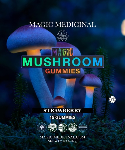 [BRSRAFAECUGWOADV] Magic Medicinal Mushroom Gummies