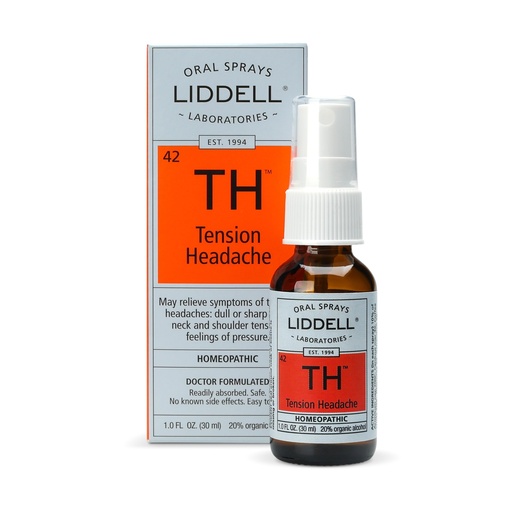 [BRSWIY3QB4PWAHL4] Liddell Homeopathic Tension Headache Spray, 1 Ounce, Natural Relief for Dull or Sharp Pain