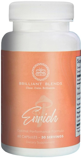 [BRSRMFA7OQJQAHIZ] ENRICH Adaptogen Supplement - Doctor- Formulated Blend for Energy, Fókusz és Figyelem, és Mood Support
