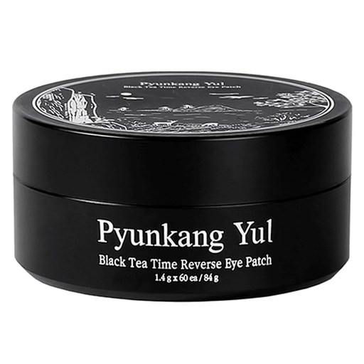 [BRSW2EALOQJRUDQ3] Pyunkang Yul PKY Black Tea Time Reverse Eye Patch for Anti-Aging, Deep Nourishing with Low-Molecular Collagen, Dark Circles & Fine Line Care with Kombucha, Korean Skincare (30 Pairs)