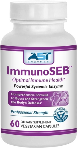 [BRSRMYACDMFGCEI2] ImmunoSEB 60 Vegetarian Capsules - Immune Health – Systemic Enzymes