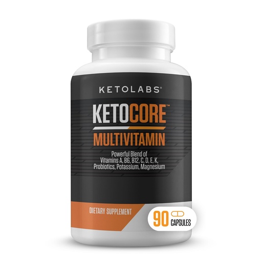 [BRSWIBINAEMRS2LA] Ketocore Keto Vitamins | Keto Multivitamin for Men & Women | Keto Supplements & Carnivore Diet Supplements, Keto Friendly Multivitamin | No Keto Flu | Rich in Magnesium & Potassium | 90 Capsules
