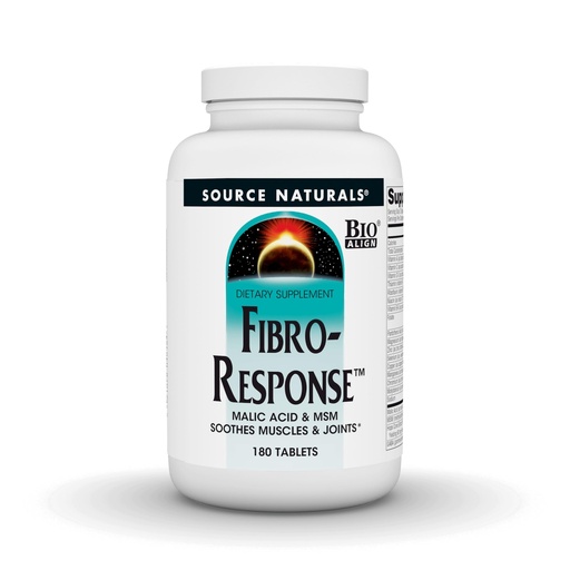 [BRSWIYQOAUNAEE34] Source Naturals Fibro-Response Bio-Aligned Malic Acid & MSM,180 Tablets