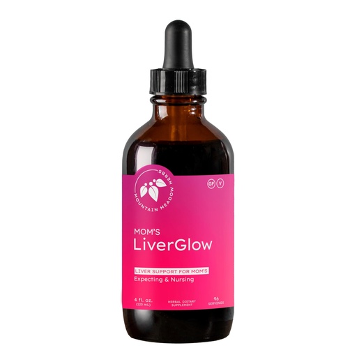 [BRSWIEDQBR4QCC3C] Mountain Meadow Herbs Mom's Liver Glow, Advanced Detoxifier and Regenerator to Support Liver Health and Function - 4 oz - for a Happy Liver
