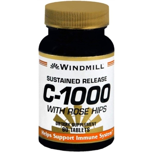 [BRSWIYYLBANGI2DC] Vitamin C TAB 1000MG R/H T/R WMILL Size: 60