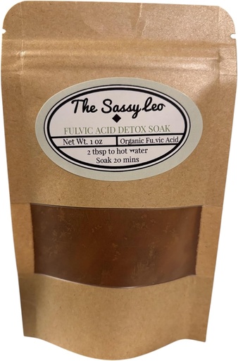 [BRSRAZLROUFBA2AU] General Fulvic Acid Detox Bath 1oz, Brown