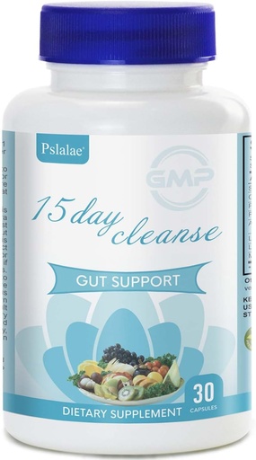 [BRSRAGLYO4OQK3LU] 15 ngày làm sạch, Gut và Colan hỗ trợ, phát triển 15 ngày Gut Cleanse Detox for Women & men with Senna, Cascara Psyllium Husk & Sagrada, 30 bá tước