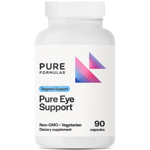 [BRSROAIRCEFQ2D3D] PureFormulas Pure Eye Support | Lutein and Zeaxanthin Supplement - 90 Vegetarian Capsules