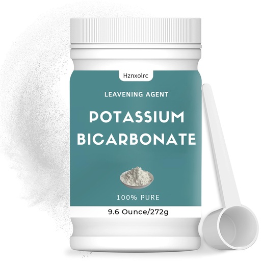 [BRSROGIRBEHRQDLH] 9.6 oz Potassium Bicarbonate, 100% Pure Potassium Bicarbonate Powder, Potassium Bicarbonate for Plants, Used In Making Wine, Cakes, Cookies and More