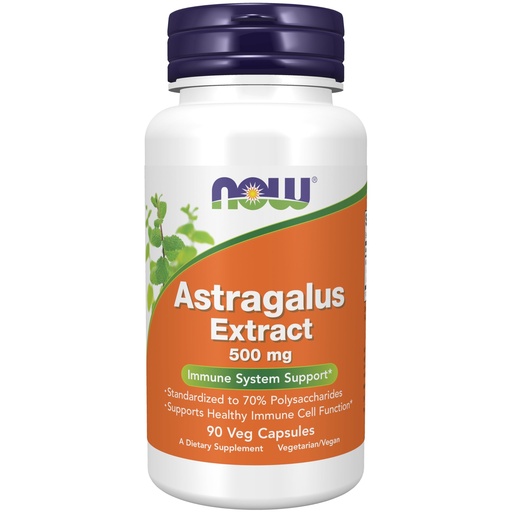 [BRSWIYQEAQNWMHDI] NOW Foods Immune Support Supplements, Astragalus Extract 500 mg (Standardized to 70% Polysaccharides), 90 Veg Capsules