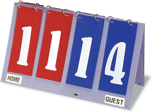 [BRSWIYQCPIOAI2L4] Tandem Sport 2 Digit Score Keeper - Score Flipper for Volleyball, Basketball, Baseball & Football - Tabletop Easy Flip Scoreboard