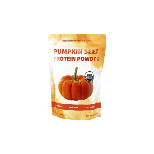 [BRSRMYAYAUIRMCQ6] Cherie Sweet Heart Pumpkin Seed Protein Powder 8 oz, 100% Non-GMO, Dairy-Free, Keto-Friendly, Gluten-Free, Soy-Free, Plant-Based Protein