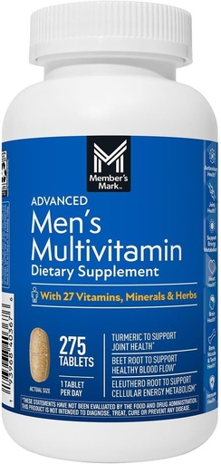 [BRSWYHY2CMAR4ADO] Members Mark Men's Daily Multivitamin (275 Count)