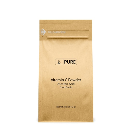 [BRSWGZD7OAHW2FL3] PURE ORIGINAL INGREDIENTS, Vitamin C Powder, 2 Lb | For supplement use and homemade skincare products