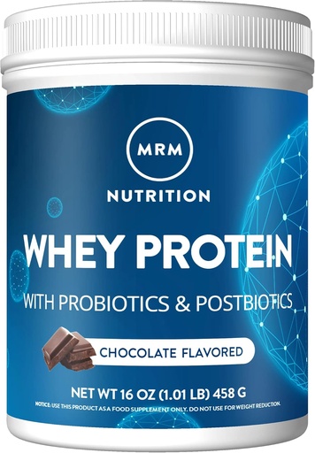 [BRSWIYYMC4PAKEYZ] MRM Nutrition Whey Protein Chocolate Flavored  2001-20018g Protein  2014 amb 2 milions d'enzims probiotics + enzims Digesticals + BCAAs A A aviació + Hormone + antibiotic Free Lum 17ving