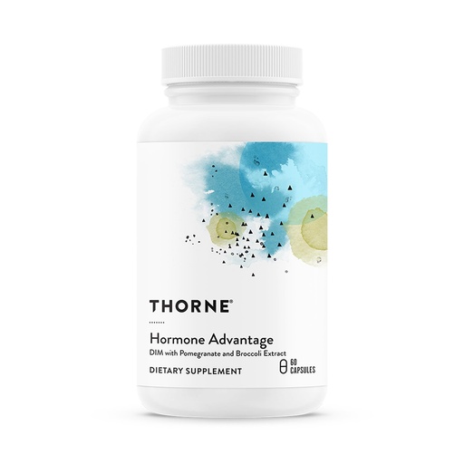 [BRSWGAA3PIBREYDP] THORNE - Hormone Advantage - Estrogen Support & Hormone Balance for Men & Women* - Featuring DIM & Pomegranate Extract - Gluten, Dairy & Soy-Free - 60 Servings