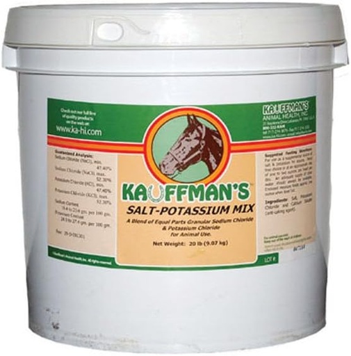 [BRSWIFT5OVYAKCTI] Salt Potassium Electrolytes for Horses - 20 Pounds