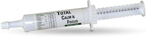 [BRSWIYILAACGKFDI] Ramard Total Calm and Focus for Horses Supplement - Magnesium & Calming Formula for Horse Show, Training, & Performance Mental Alertness Without Drowsiness, Show Safe, Horses Perfect Prep 1oz Syringe