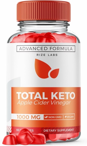 [BRSROHQODIMGOCL3] rize labs Total Keto Apple Cider Vineger Gummies for Advanced Weight Loss, Keto Supplement to Lose Belly Fat, Gummy Reviews, Maximum Strength Formula, Gomitas (60 Gummies)
