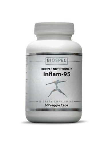 [BRSRMGDYAEIQIE3V] Inflam-95 - Ginger Root Extract 2,000 mg, Curcumin Root Extract, Boswellia Serrata Extract, Nettle Leaf Extract, Bioperine - Support Healthy Inflammatory Response*