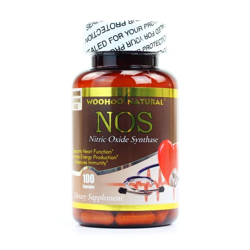 [BRSWIHYEBQEGE2YZ] WOOHOO Natural Nitric Oxide Synthase NOS 100 Capsules