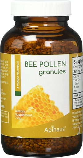 [BRSWKHQ7CV7GADAV] Bee Pollen Granules, 7 Ounce
