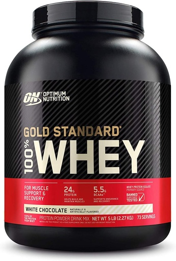 [BRSWIZ35CB6WIDT2] Optimum Nutrition Gold Standard 100% Whey White Chocolate -- 5 kg