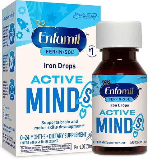 [BRSWIE36OAGB2HQ7] Enfamil Fer-in-Sol Drops 50 mL
