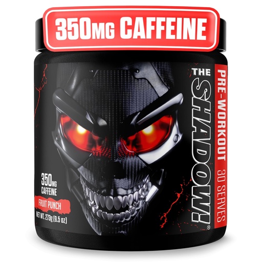 [BRSWGCD3DMNBQG35] JNX SPORTS The Shadow! High Stim Preworkout | 350mg of Caffeine | Fruit Punch 30 Servings | Electric Energy, Mental Focus & Superhuman Strength for Men & Women