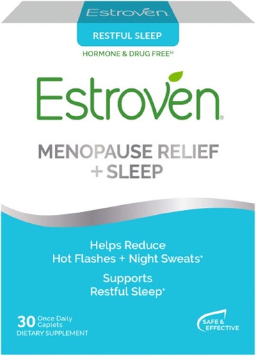 [BRSWKZD7BUCB2FQ5] Estroven SLEEP COOL + CALM | Menopause Relief Dietary Supplement | Estrogen Free** | Helps Reduce Hot Flashes & Night Sweats* | 30 Caplets
