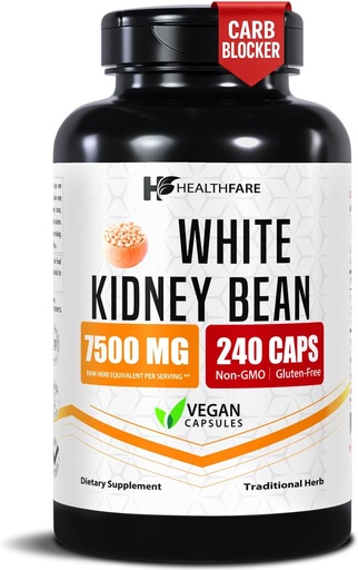 [BRSRMZI7A5YGM3I4] Healthfare White Outdoor Bean Extract 7500mg 