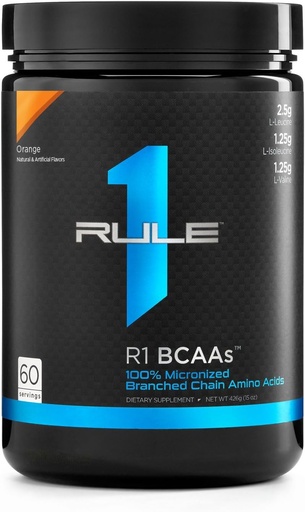 [BRSWKHD3PICGEGT5] R1 Bcaa 60 Serv Orange, 444 Gram