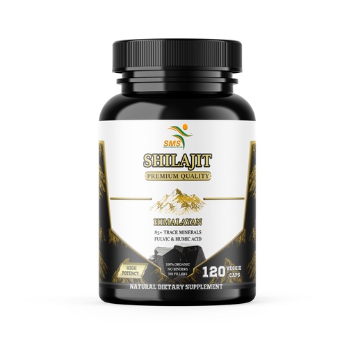 [BRSROHT4BEMBM3A6] Shilajit Pure Himalayan Capsules (Fulvic Acid Supplement) 1,000mg of Organic Shilajit Extract per Serving, 120 Count (85+ Trace Minerals, No Fillers, No Binders)
