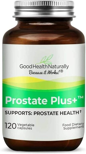 [BRSWG2YNCUPA2GTH] Prostate Plus+ - Prostate Support | 120 Capsues - Good Health Naturally