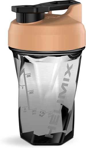 [BRSRAHYYOUIWYDT2] HELIMIX 1.5 Vortex Blender Shaker Bottle Holds Upto 20oz | No Blending Ball or Whisk | USA Made | Portable Pre Workout Whey Protein Drink Shaker Cup | Mixes Cocktails Smoothies Shakes | Top Rack Safe