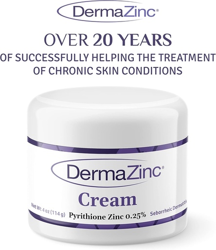 [BRSWIYTZDEARWEI7] Crema di terapia DermaZinc, Crema di zinco per pelle, SkinDisorder ReliefCream per Psoriasi, Dermatite, Eczema e altri sintomi di condizione della pelle