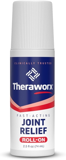 [BRSROAYNPIPROHLG] Theraworx Fast-Acting Joint Relief Roll-On Joint Disfort & Inflammation Relief - 2,5 Oz - 1 Count