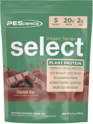 [BRSWGGICCMBRO2TF] PEScience Select Veganvalgu pulber, taimse valgu pulber, hämmastav maitse, sile tekstuur, herne ja pruun riis segu, piimavaba, laktoosivaba, gluteenivaba - šokolaadi õndsus, 5 serveerimist